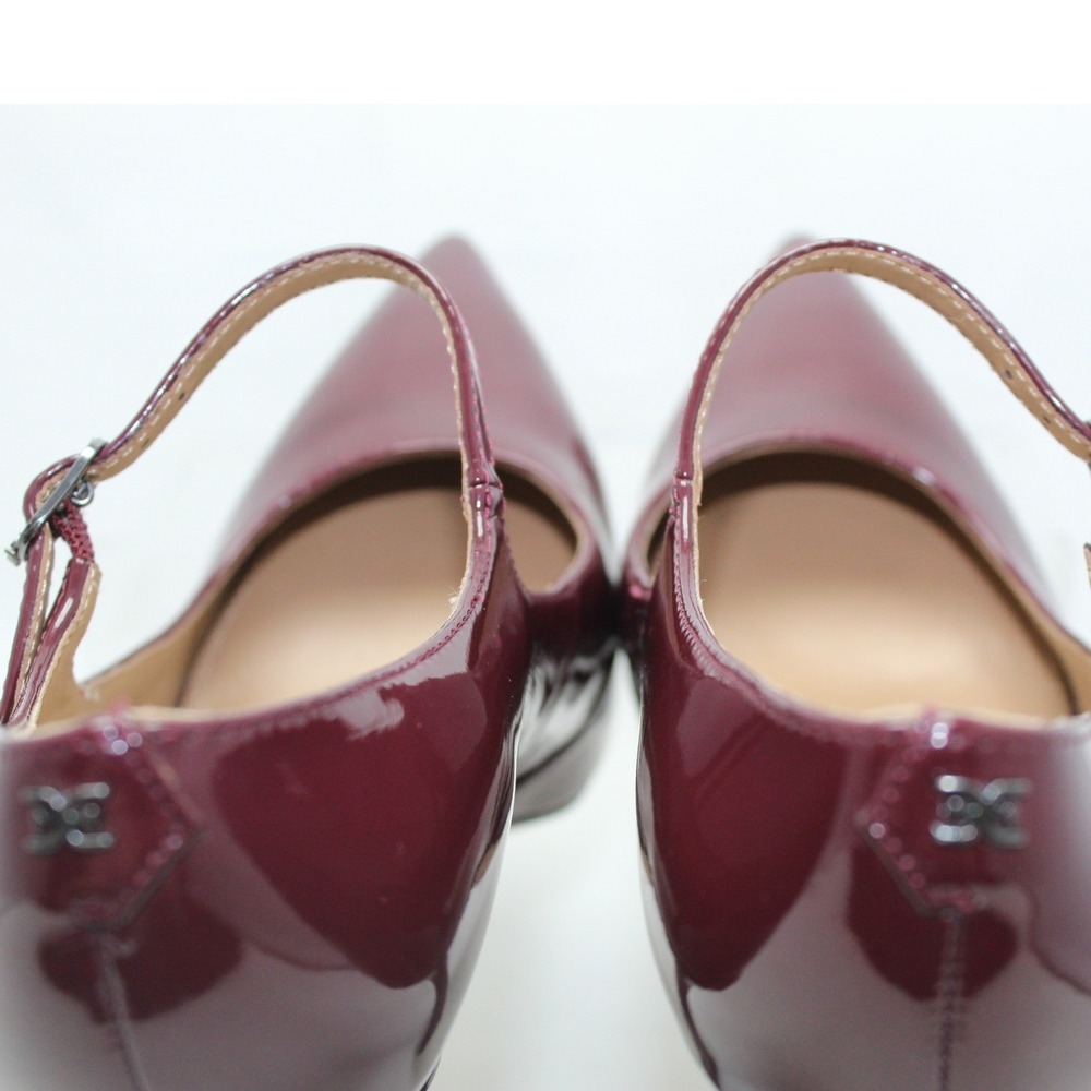 Sam Edelman Jildie Platform Slingback Mary Jane Pump French Burgundy Size 7.5 - Picture 12 of 12